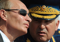 Putin with a general